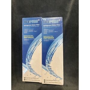 2-PACK ICEPURE Refrigerator‎ Water Filter RWF0900A